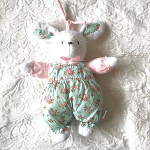 Floral Bunny Musical Plush Toy